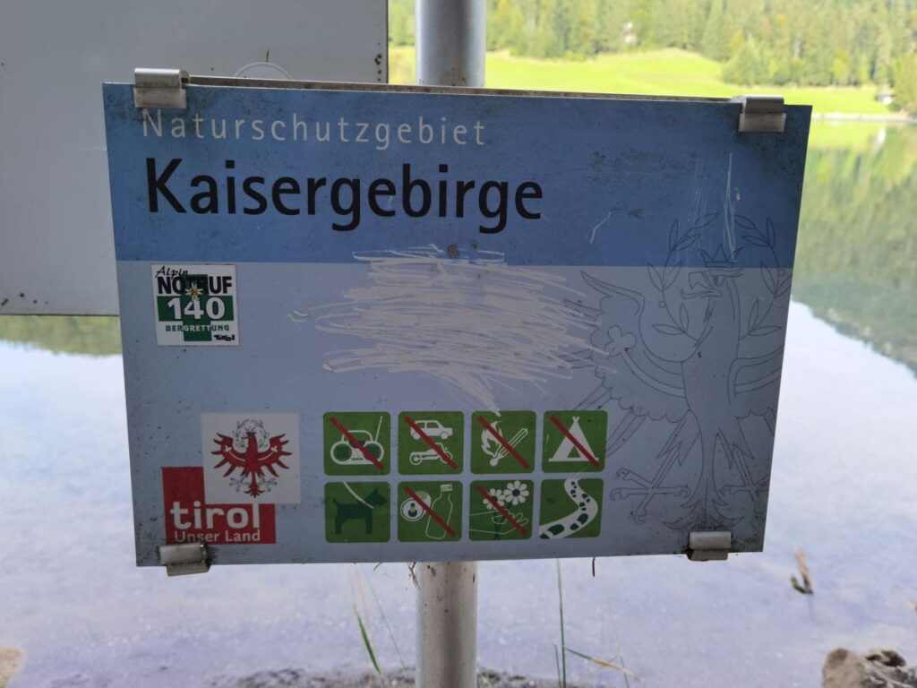 Naturschutzgebiet Kaisergebirge rund um den Hintersteiner See