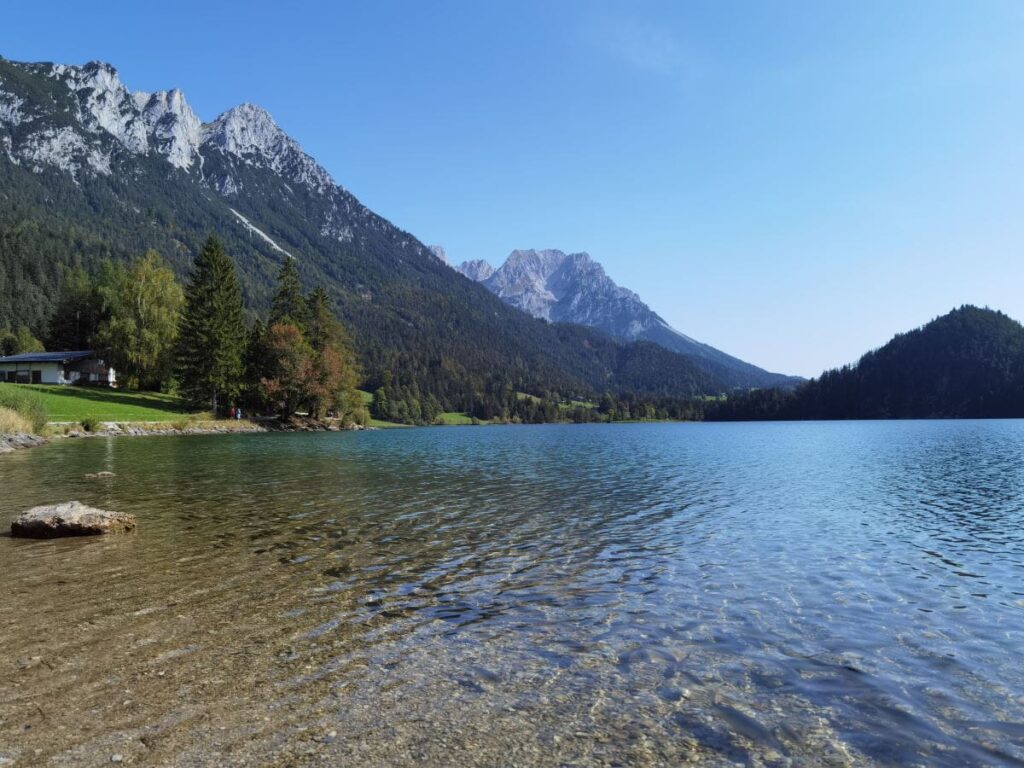 Hintersteiner See Rundweg - empfehlenswerte leichte Wanderung in Tirol